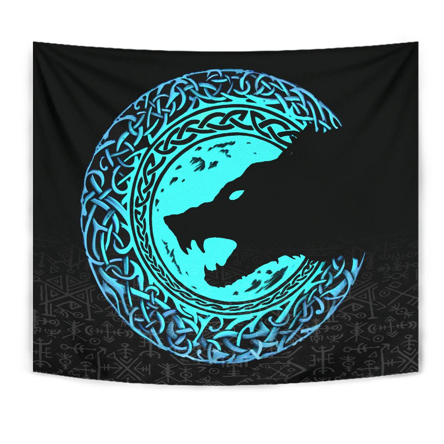 Viking Tapestry - Fenrir Norse Wolf A31