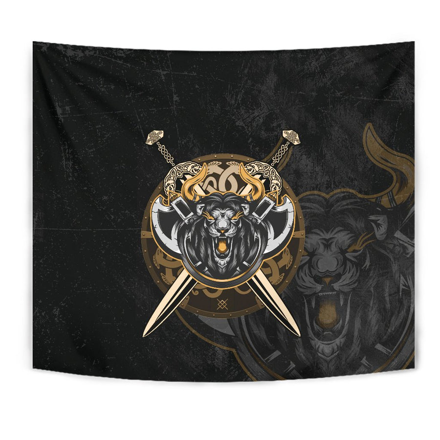 Viking Tapestry Lion A27