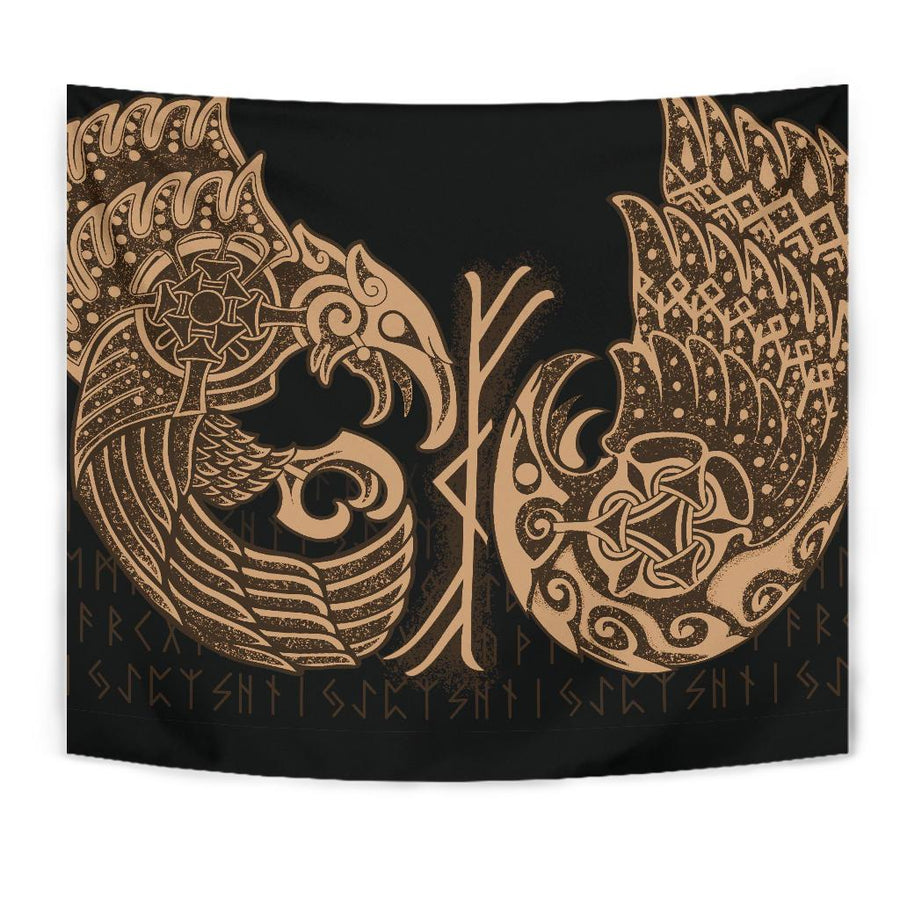 Ligerking Tapestry Raven Tattoo A7