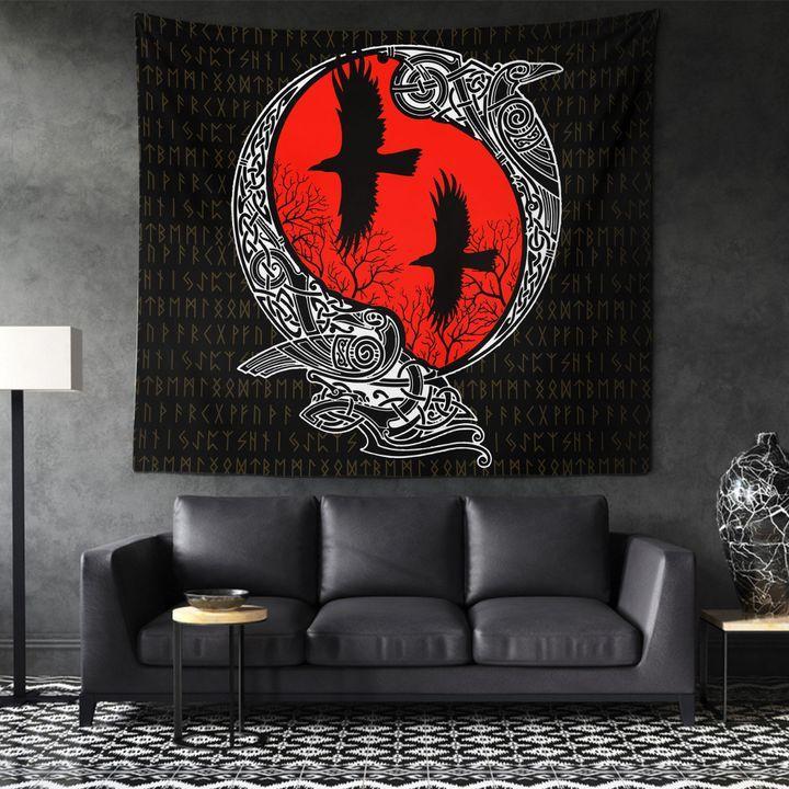 Viking Legend Warrior Limited 3D Print Wall Tapestry 19A15