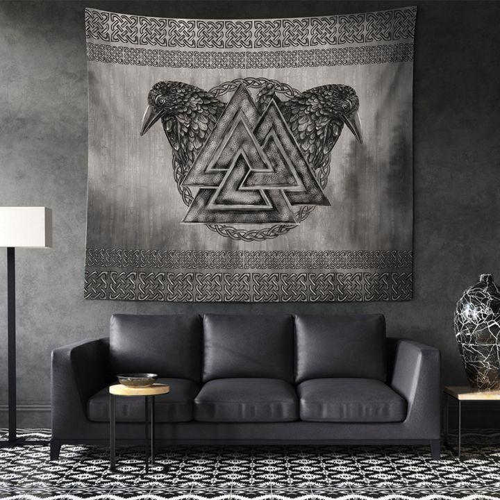 Viking Legend Warrior Limited 3D Print Wall Tapestry 4A15