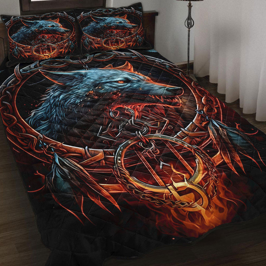 Ligerking Quilt - Fenrir and Chain Fire Quilt A35