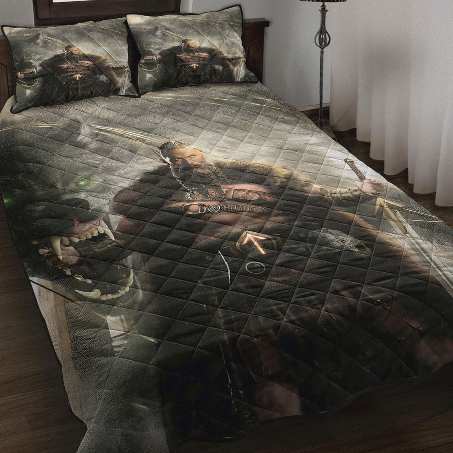 Ligerking Quilt - Fenrir and Tyr Quilt A35
