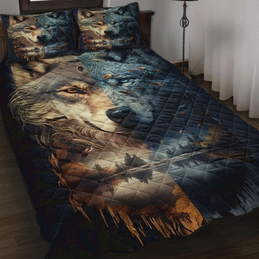 Ligerking Quilt - Skoll and Hati 3D Quilt A35