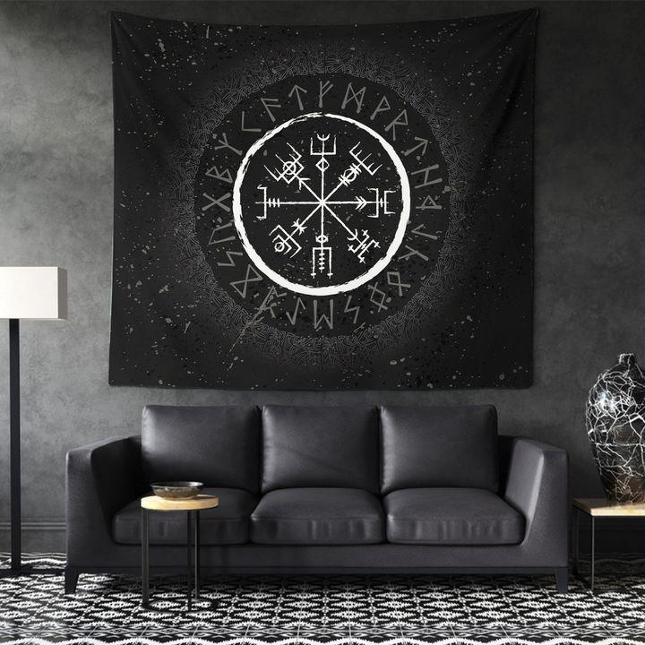 Viking Legend Warrior Limited 3D Print Wall Tapestry 23A15