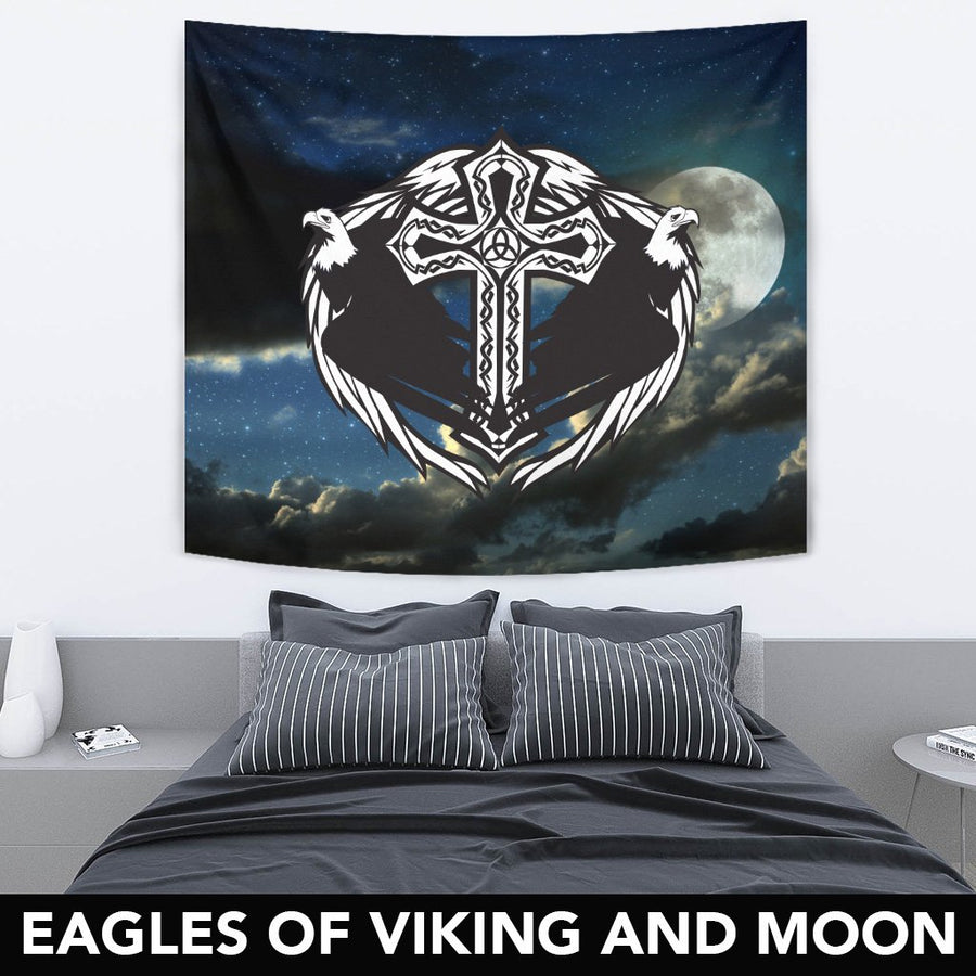 Ligerking Tapestry - Eagles Of Ligerking And Moon A7