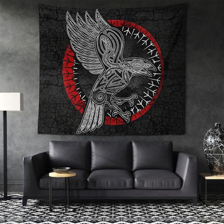 Viking Legend Warrior Limited 3D Print Wall Tapestry 1A15