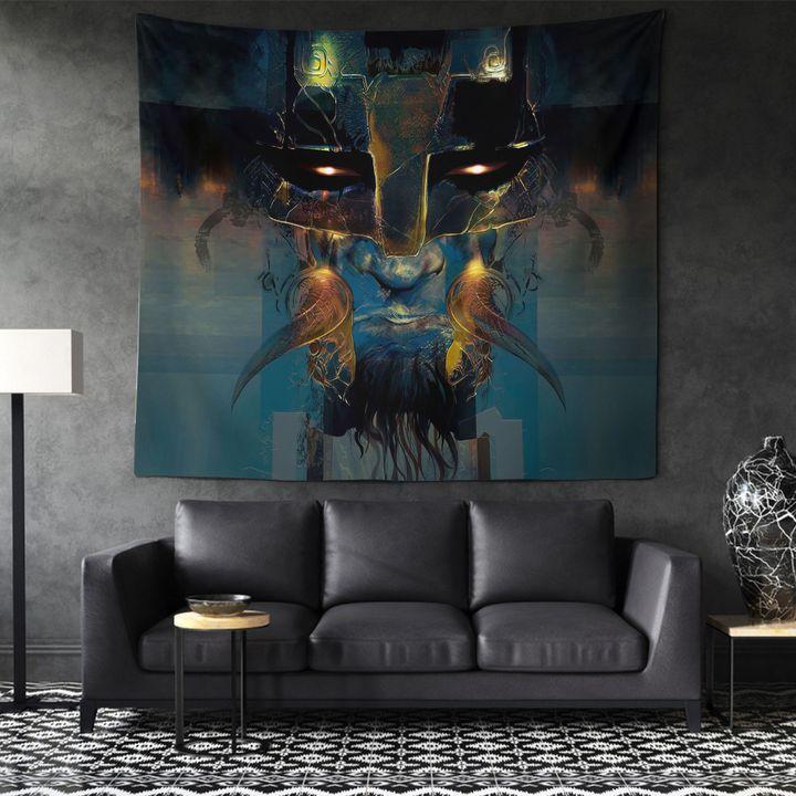 Viking Legend Warrior Limited 3D Print Wall Tapestry 13A15