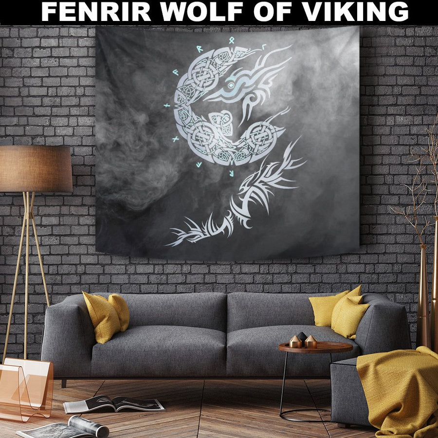 Ligerking Tapestry - Fenrir Wolf Of Ligerking A7