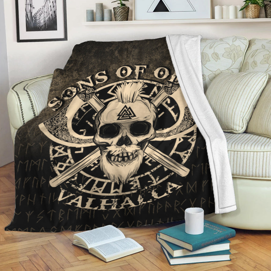 Ligerking Premium Blanket - Sons of Odin Valhalla Premium Blanket A7