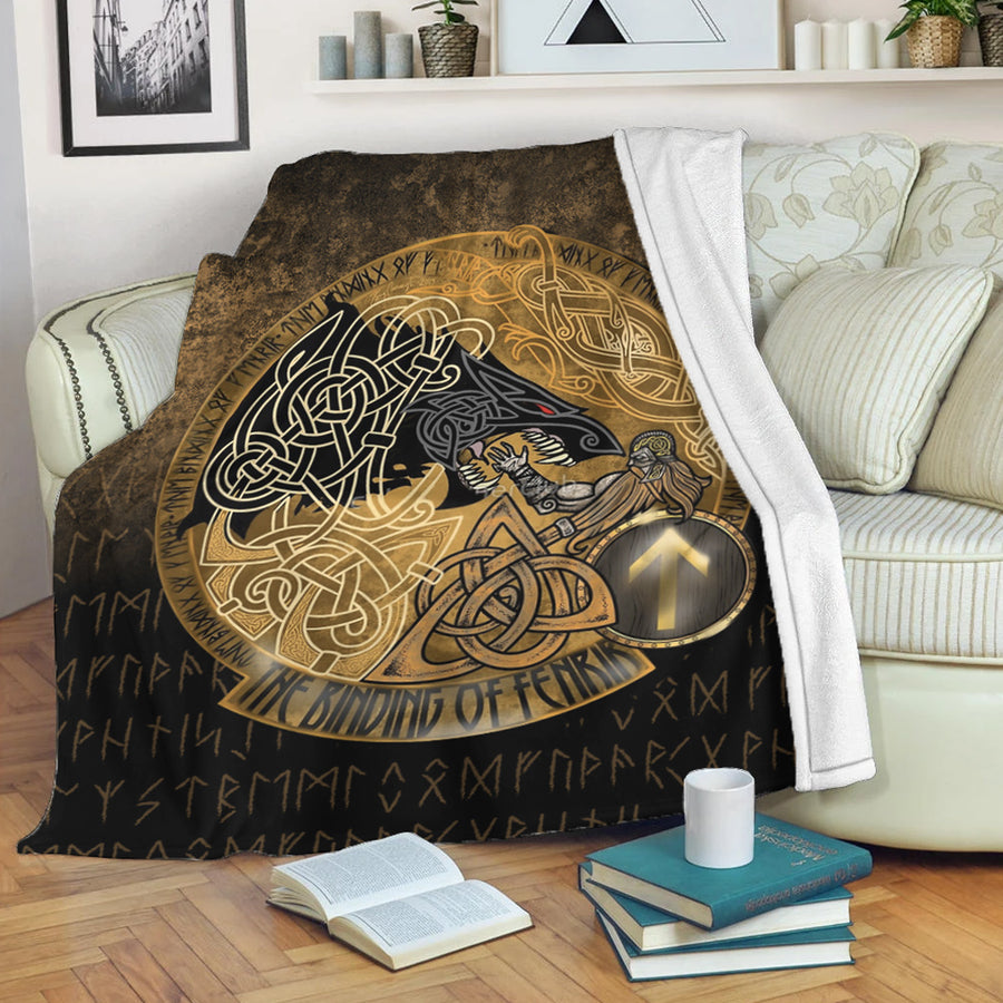 Ligerking Premium Blanket - The Binding of Fenrir Premium Blanket A7