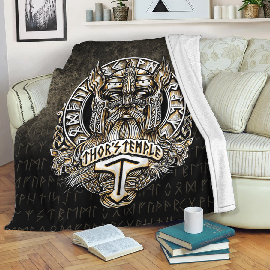 Ligerking Premium Blanket -Thor's-Temple Premium Blanket A7