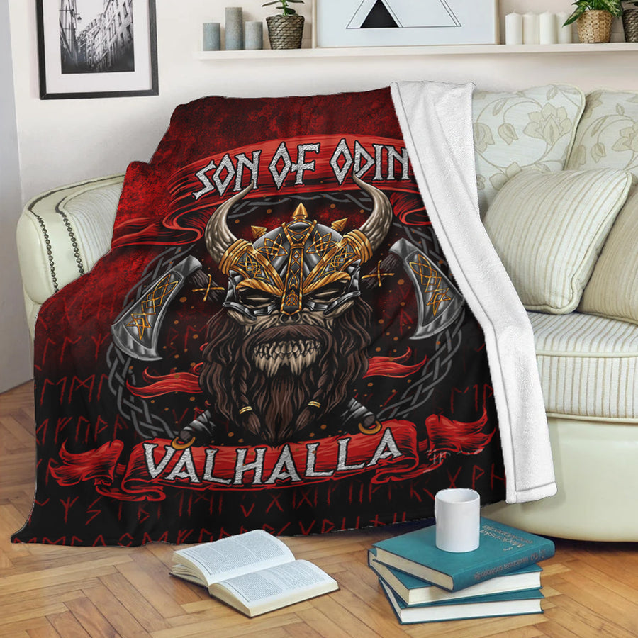 Ligerking Premium Blanket - Son of Odin Valhalla Premium Blanket A7