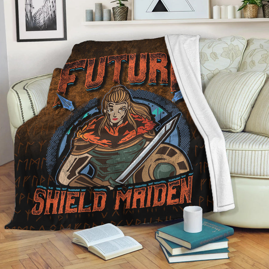 Ligerking Premium Blanket - Future ShieldMaiden Premium Blanket A7