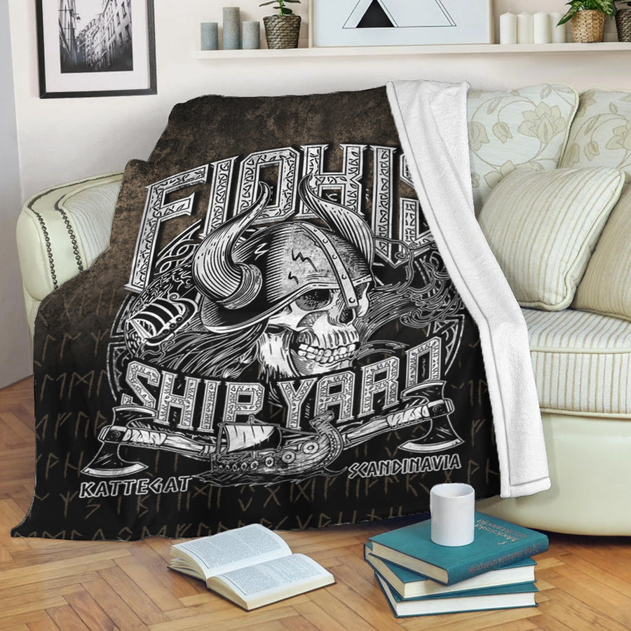 Ligerking Premium Blanket - Flokis Ship Yard Premium Blanket A7