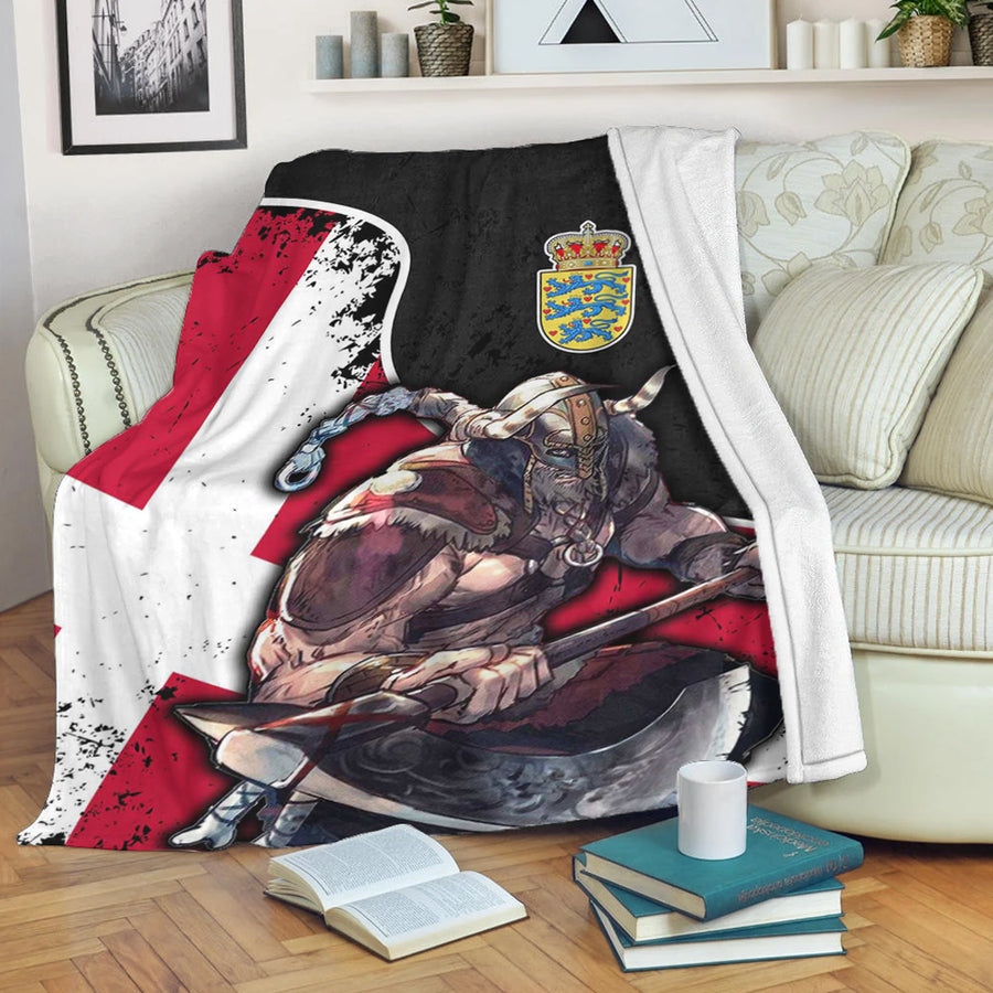 Ligerking Premium Blanket - Denmark Warrior Brush Style Premium Blanket A35