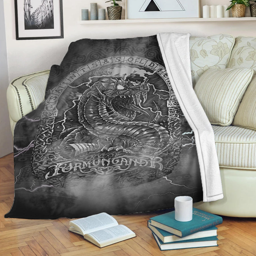 Ligerking Premium Blanket - Viking Jormungand Premium Blanket A31