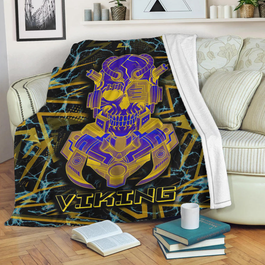 Ligerking Premium Blanket - Viking 3D Warrior Robo Premium Blanket A35