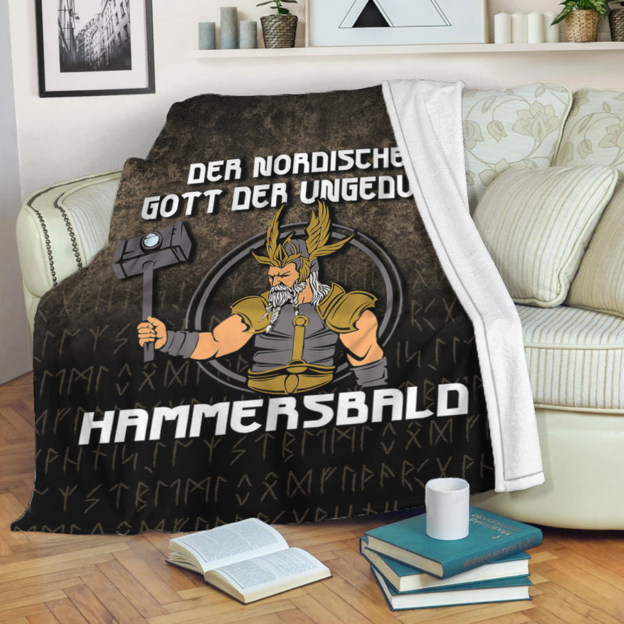 Ligerking Premium Blanket - Der Nordische Gott Der Ungeduld Hammersbald Premium Blanket A7