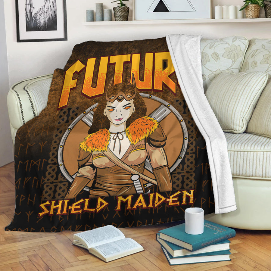 Ligerking Premium Blanket - Future ShieldMaiden Premium Blanket A7