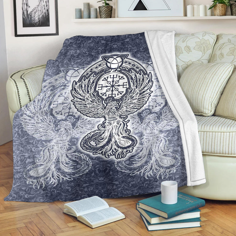 Ligerking Premium Blanket - Wolf Celtic Style Premium Blanket A35