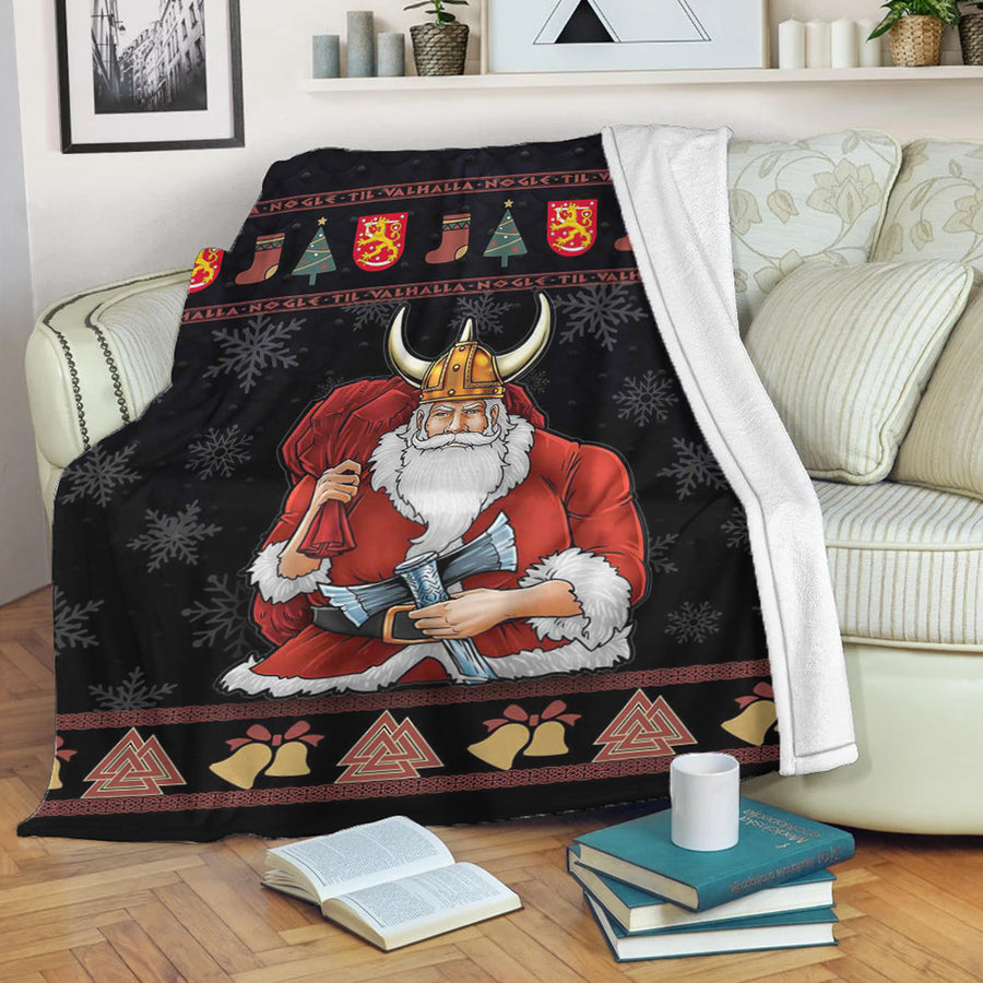 Ligerking Premium Blanket - Christmas Finland Santa Premium Blanket A94