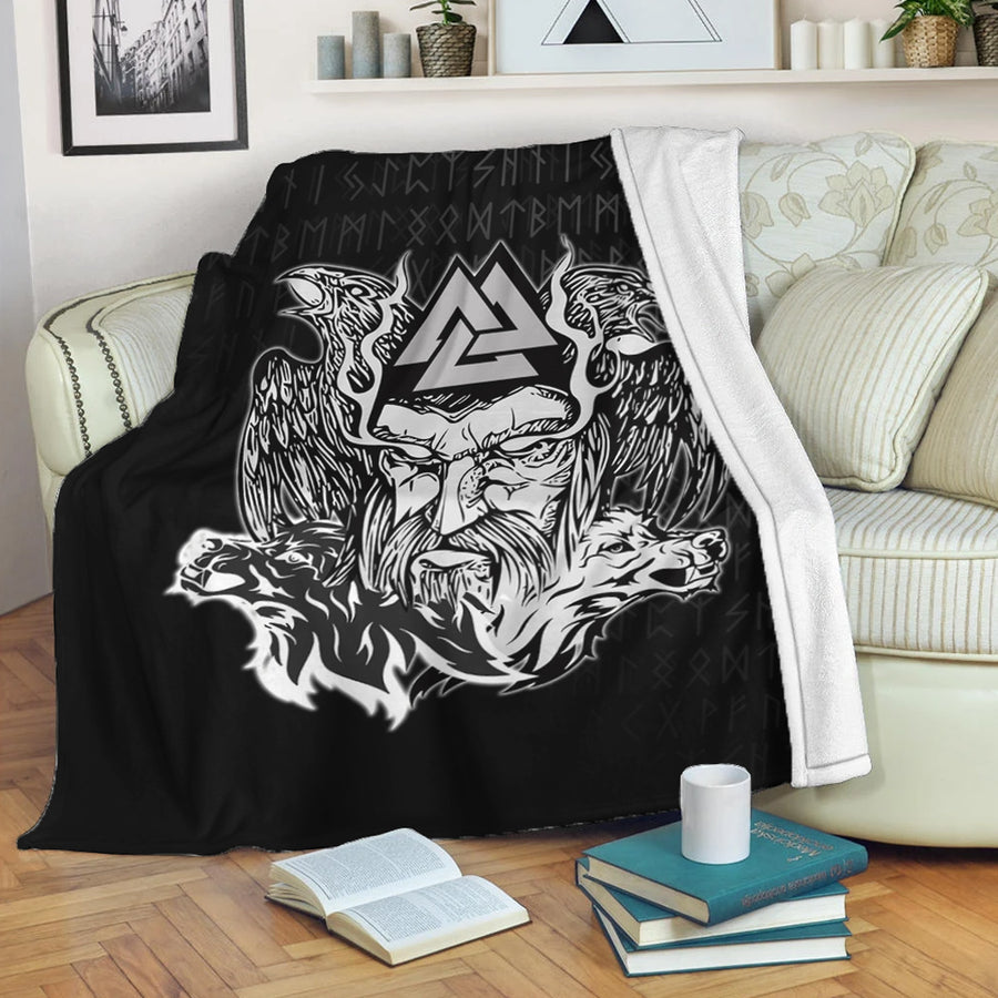 Ligerking Premium Blanket -Odin Viking Set Premium Blanket A95