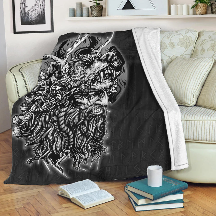 Ligerking Premium Blanket - Odin Circle Premium Blanket A95