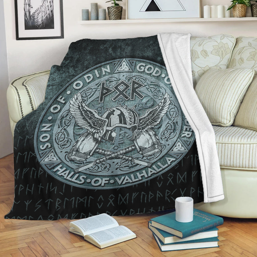 Ligerking Premium Blanket - Thor God Of Thunder Premium Blanket A7