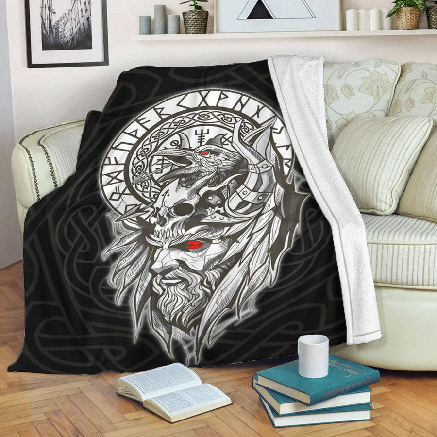 Ligerking Premium Blanket -Viking Odin Set Premium Blanket A95