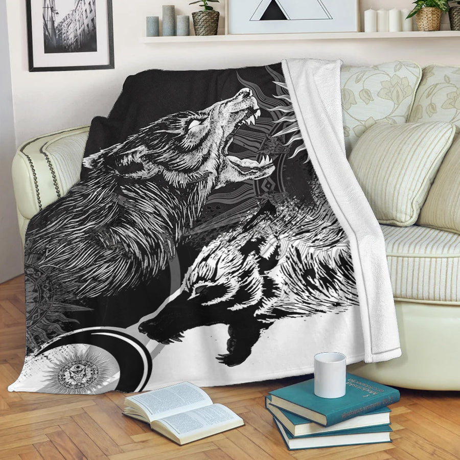 Ligerking Premium Blanket - Skoll and Hati Premium Blanket A35