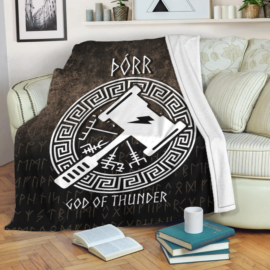 Ligerking Premium Blanket - Porr God Of Thunder Premium Blanket A7