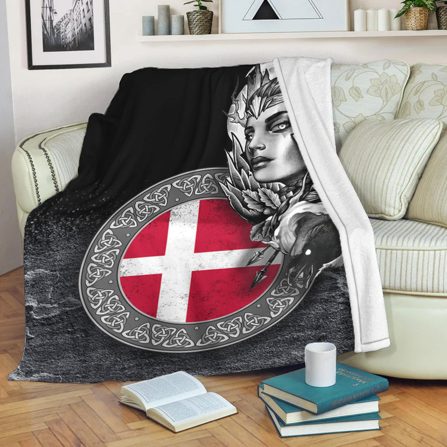 Ligerking Premium Blanket - Denmark Valkyries Country Premium Blanket A95