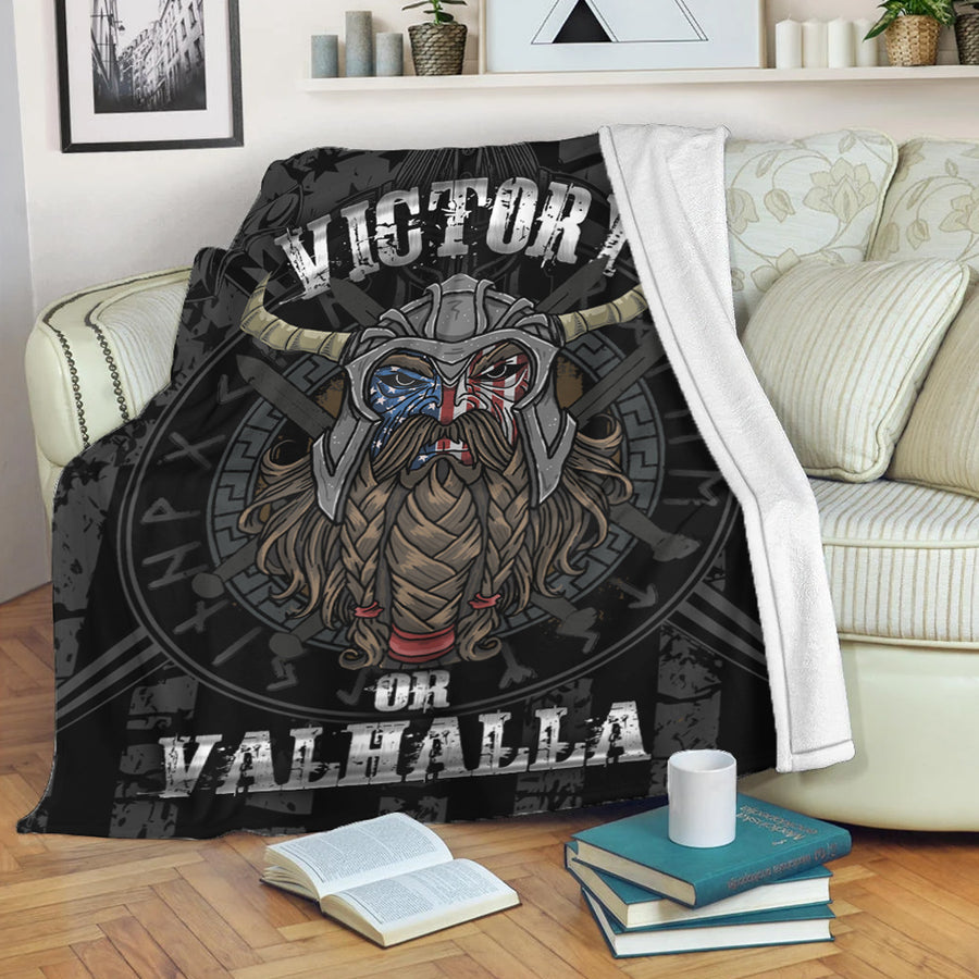 Ligerking Premium Blanket - Victory or Valhalla Premium Blanket A7