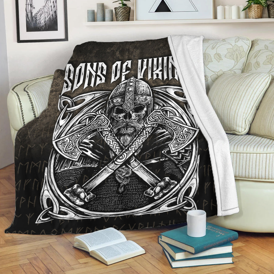 Ligerking Premium Blanket - Sons Of Odin Valhalla 3 Premium Blanket A7