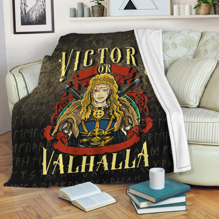 Ligerking Premium Blanket - Victory or Valhalla Premium Blanket A7