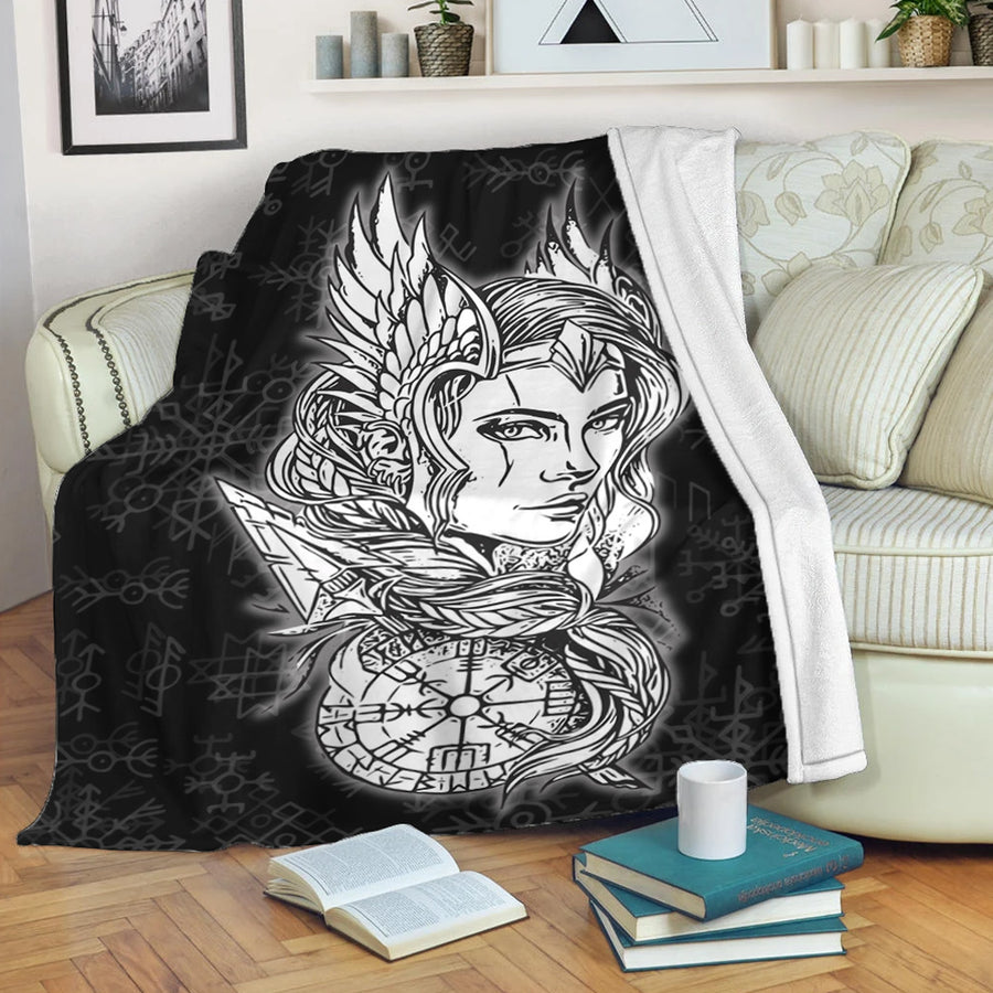 Ligerking Premium Blanket -Viking Valkyrie Premium Blanket A95