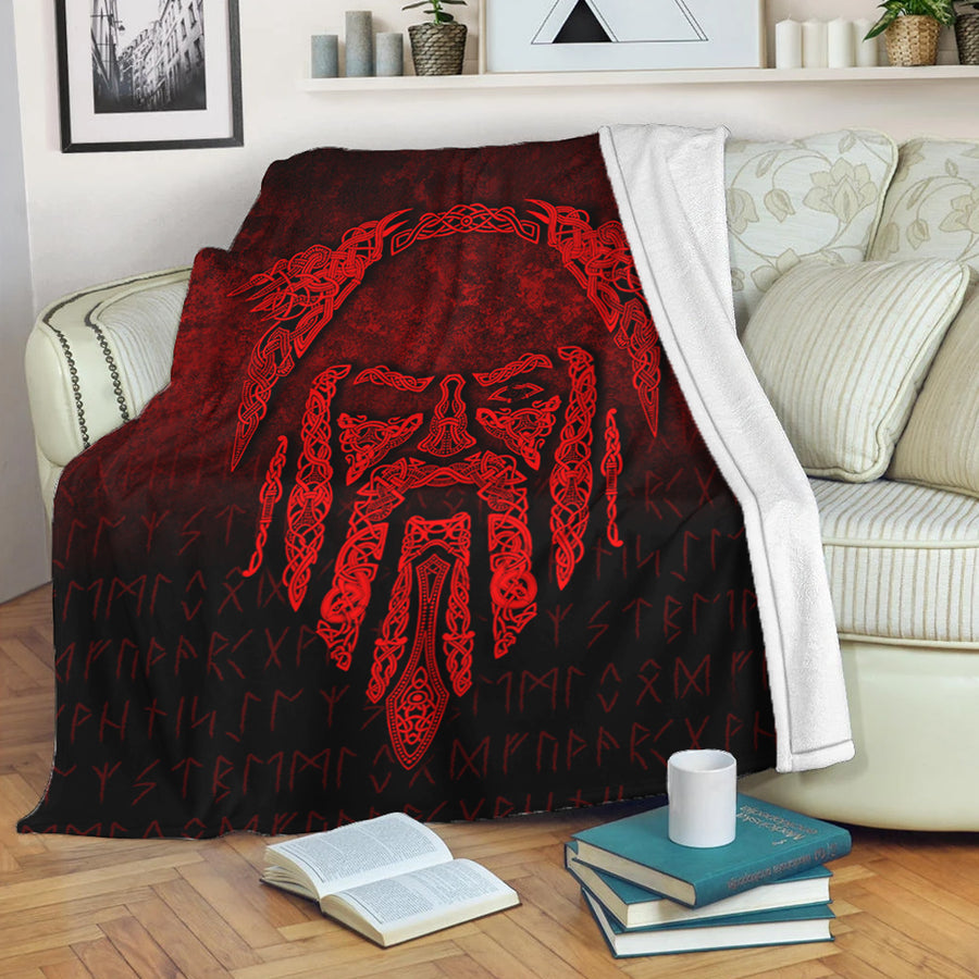 Ligerking Premium Blanket - Eye of Odin - Red Version Premium Blanket A7