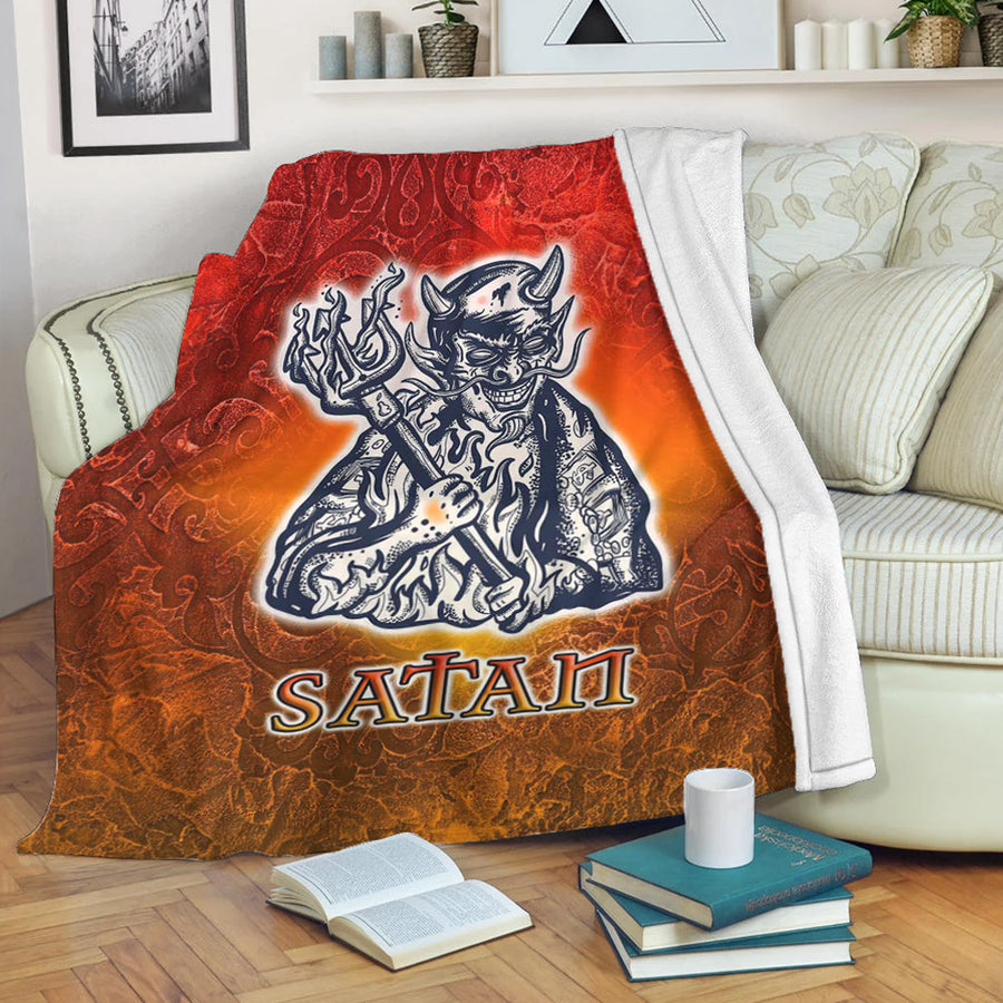 Ligerking Premium Blanket - Satan Celtic Premium Blanket A35