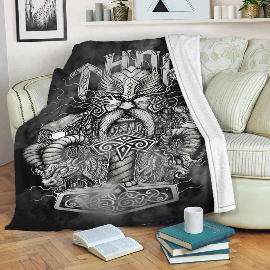Ligerking Premium Blanket - Thor And Hammer Premium Blanket A31