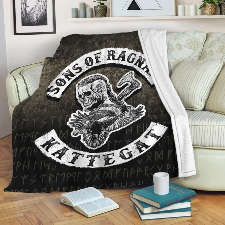 Ligerking Premium Blanket - Sons Of Ragnar Kattegat Premium Blanket A7