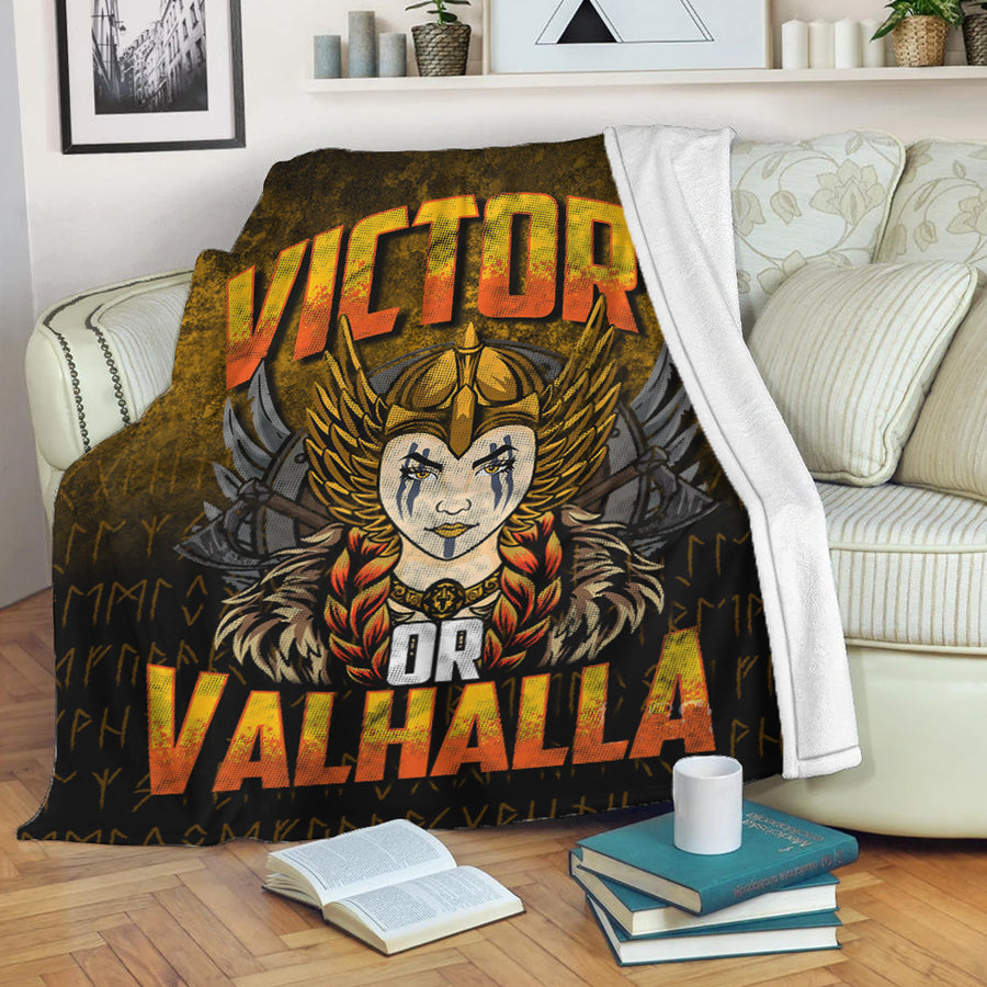 Ligerking Premium Blanket - Victory or Valhalla Premium Blanket A7