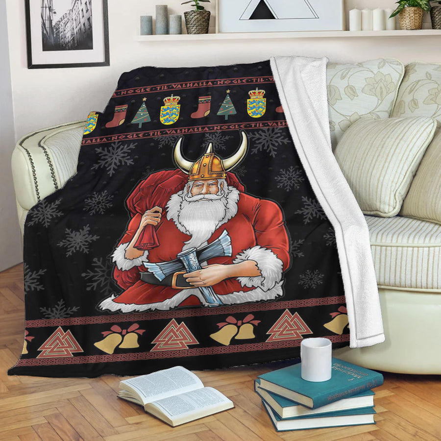 Ligerking Premium Blanket - Denmark Santa Viking Premium Blanket A94