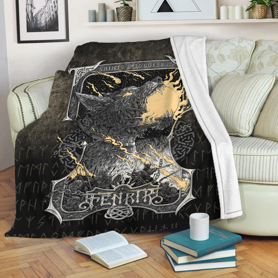 Ligerking Premium Blanket -Viking Fenrir Premium Blanket A7
