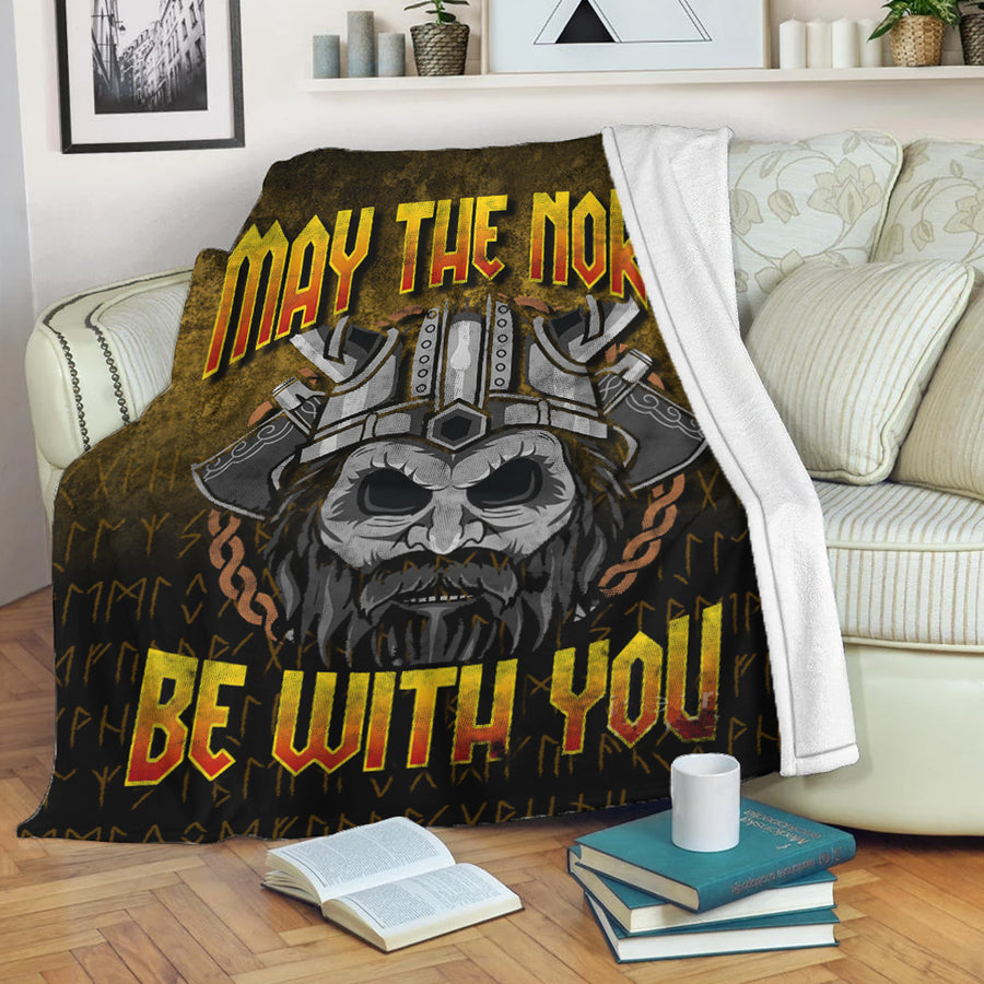 Ligerking Premium Blanket - May The Norse Be With You Premium Blanket A7