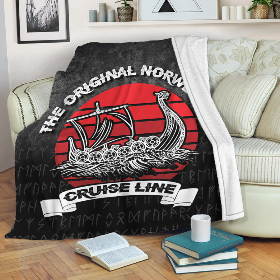 Ligerking Premium Blanket - The Original Norwegian Cruise Line Premium Blanket A7