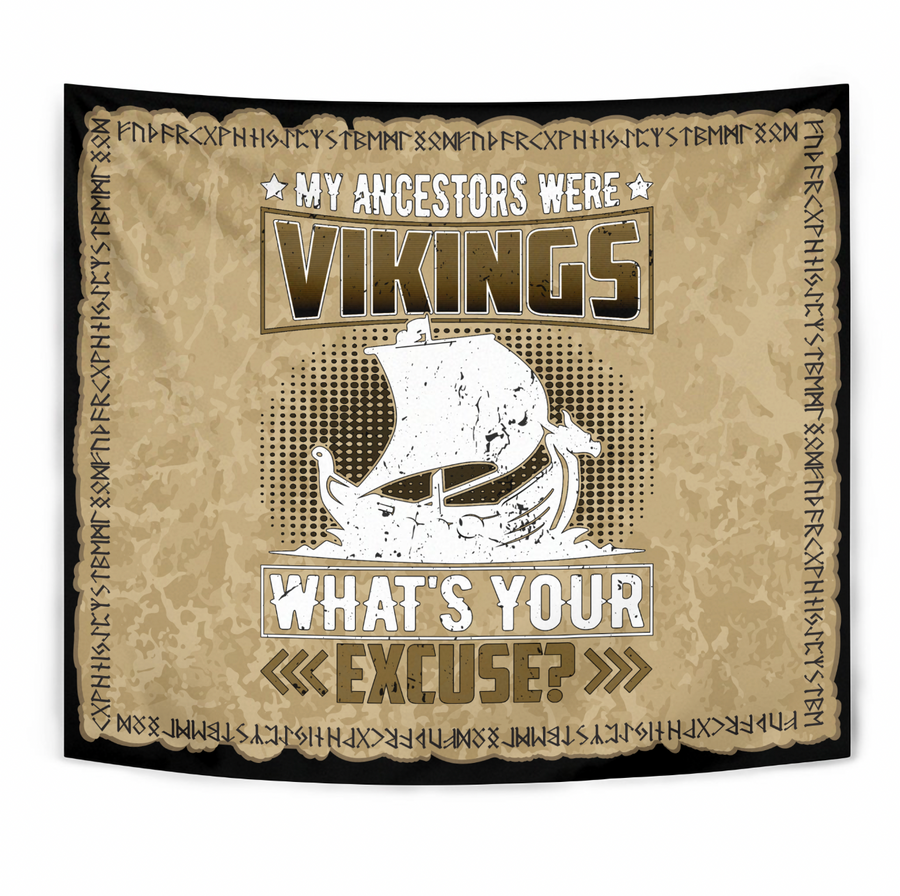 Ligerking Tapestry - My Ancestors Were Viking A31