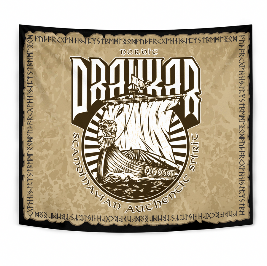 Ligerking Tapestry - Nordic Drakkar A31