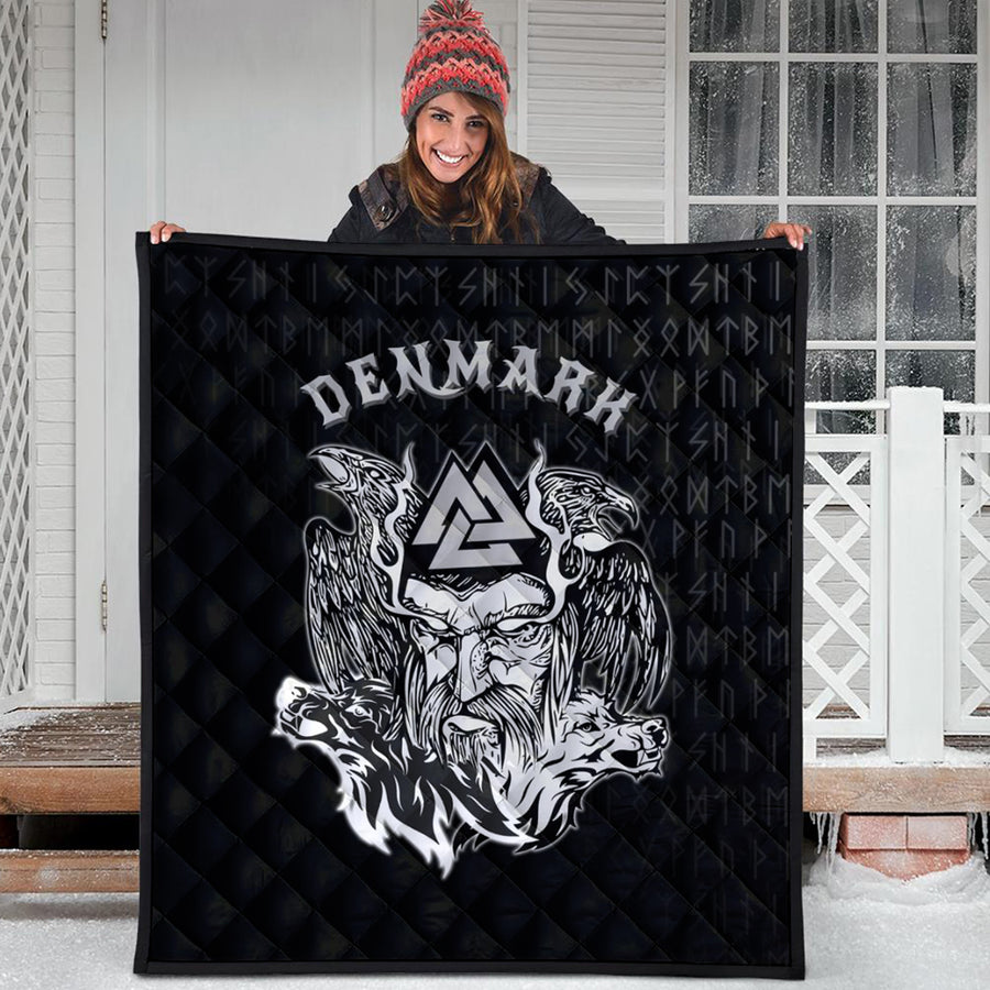Ligerking Quilt -Denmark Odin Viking Set Quilt A95