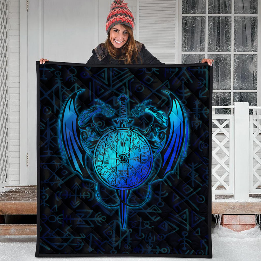Ligerking Quilt -Dragon Viking Set Quilt A95